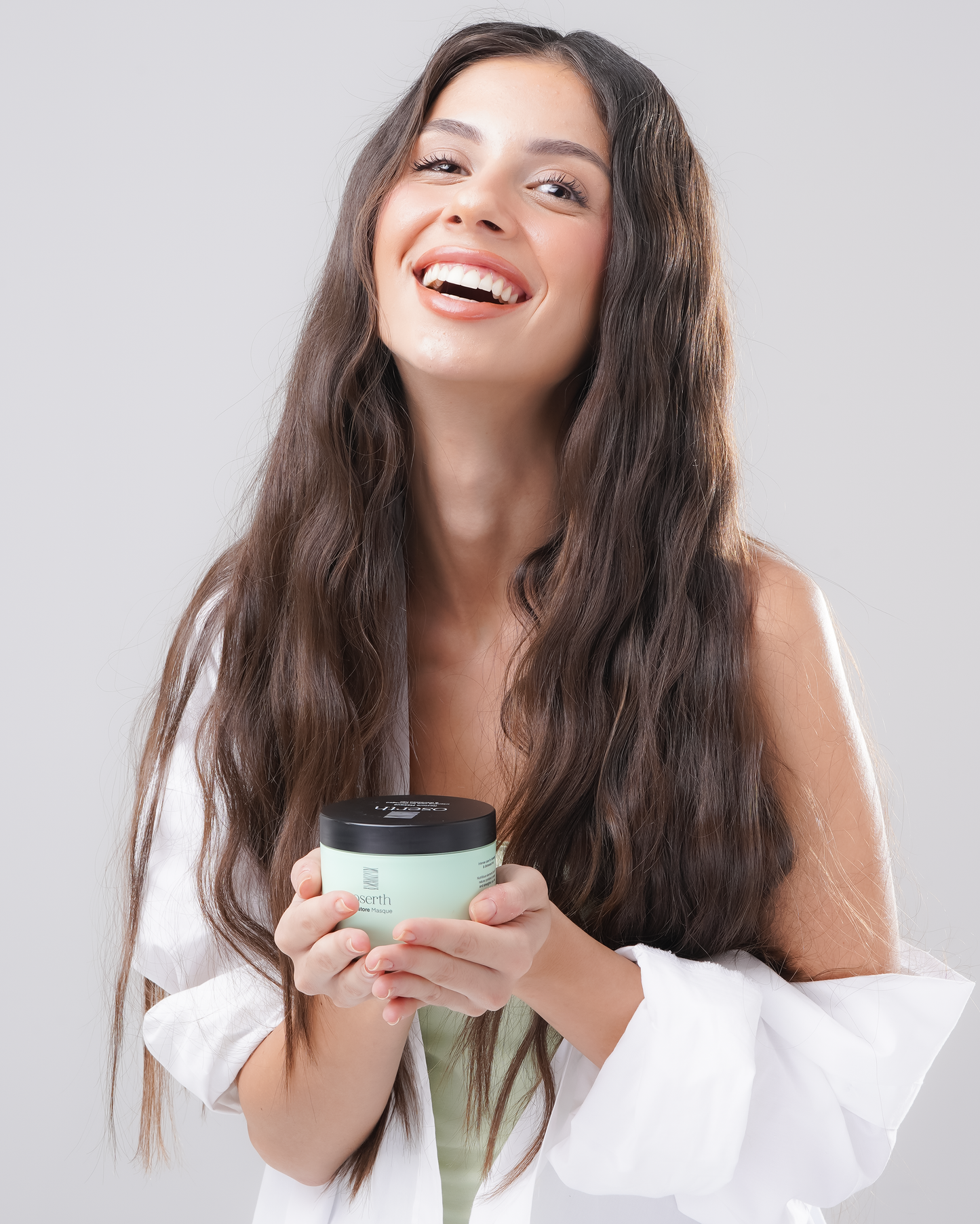 Oserth Restore Collection – Repair and rejuvenate damaged hair with vegan, sustainable products infused with nourishing natural ingredients.