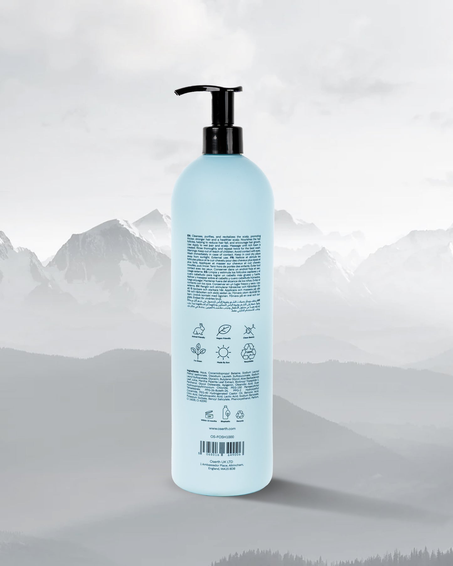 Oserth Fortify Collection – Strengthen and protect your hair with vegan, cruelty-free formulas designed to boost resilience and vitality.
